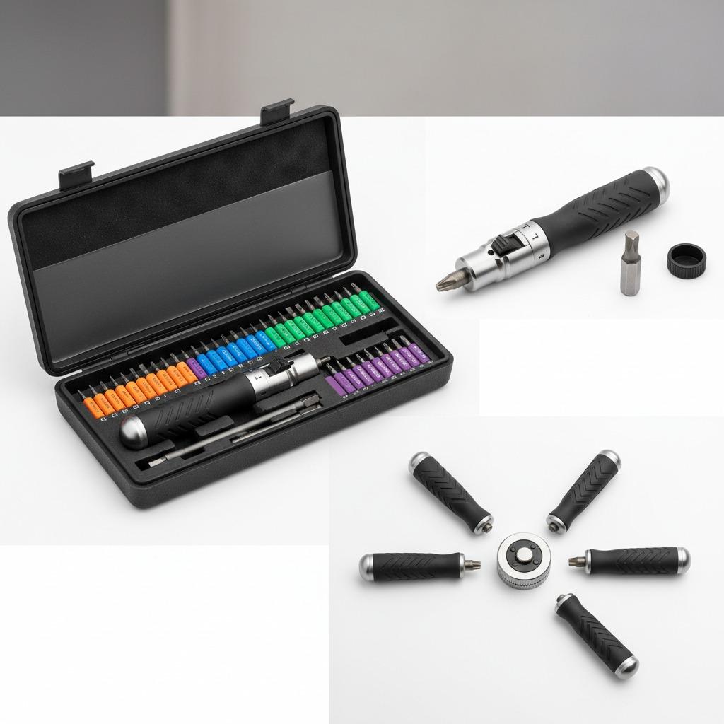 ratchet screwdriver with interchangeable bits, ratchet screwdriver for professionals, compact ratchet screwdriver