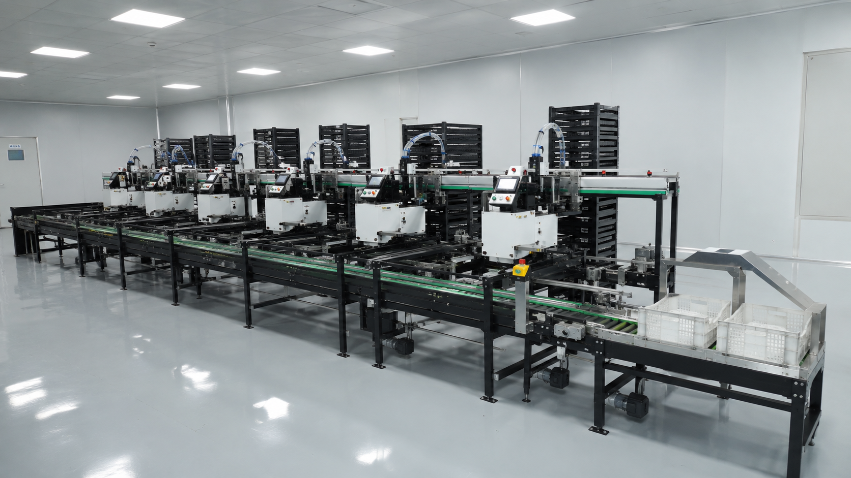 automatic chick processing machine