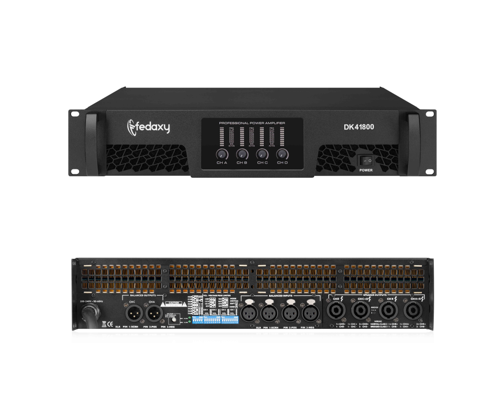 DK Series Class TD Power Amplifier Buying Guide: How to Select the Right 4-Channel Amplifier for Touring, KTV, and Commercial Audio Projects