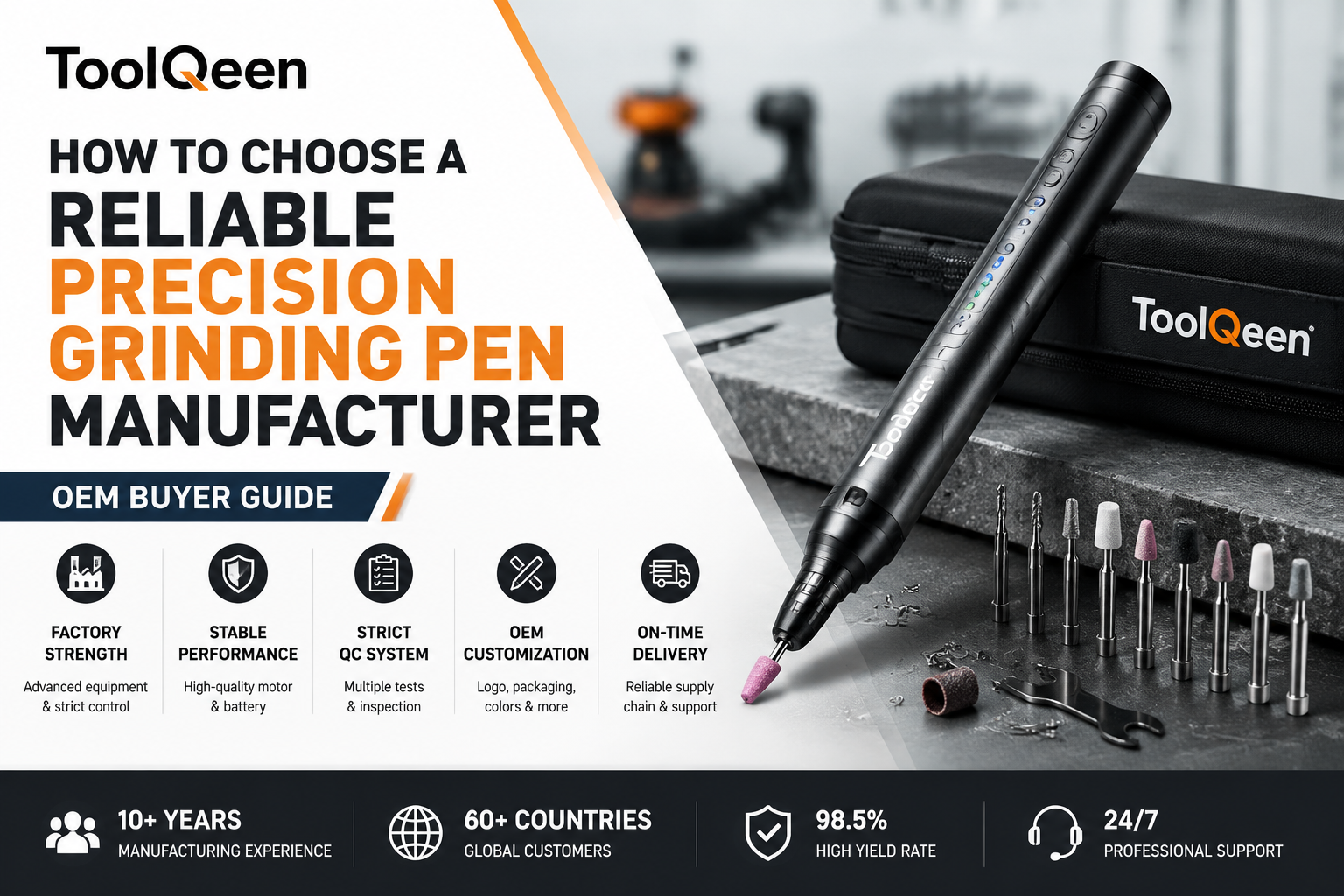 precision grinding pen manufacturer