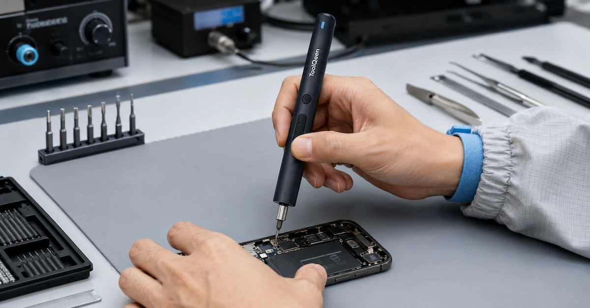 Precision electronics repair cable workbench