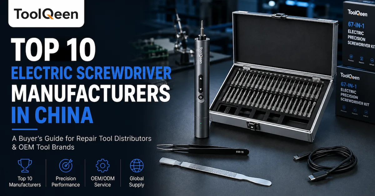 electric screwdriver manufacturer China