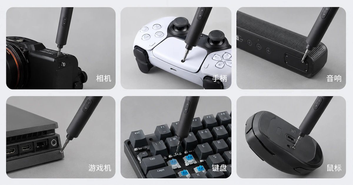 Electric screwdriver for device repair