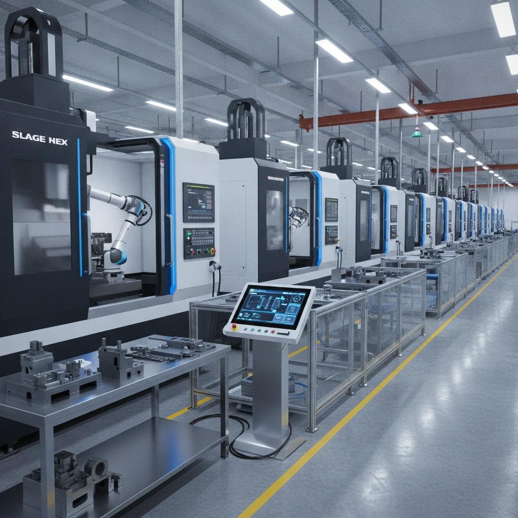 Máquina de fresagem de moldes de precisão e cadeia de processo digital
