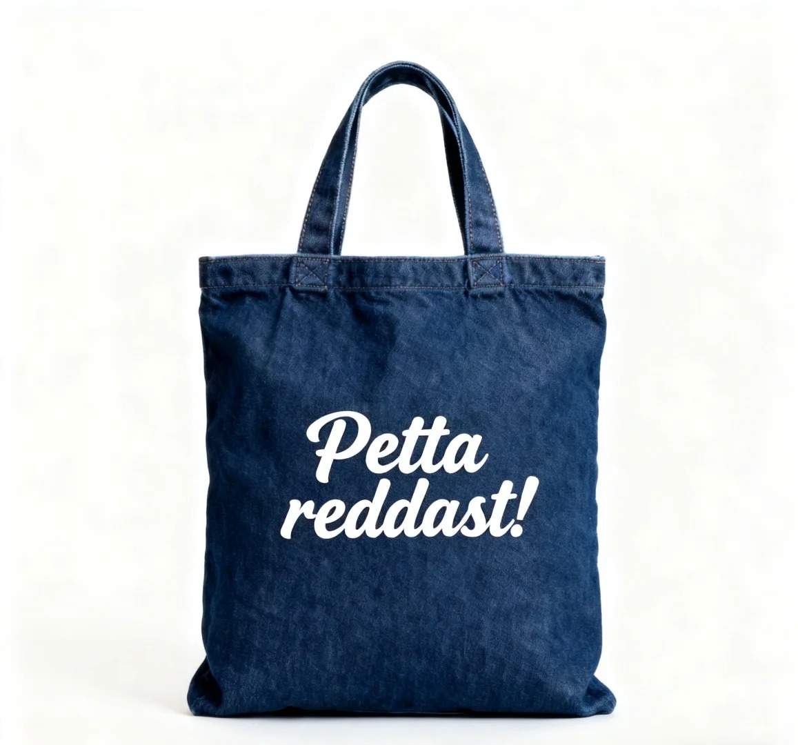 Melhor material para sacolas personalizadas com estampa em estilo jeans