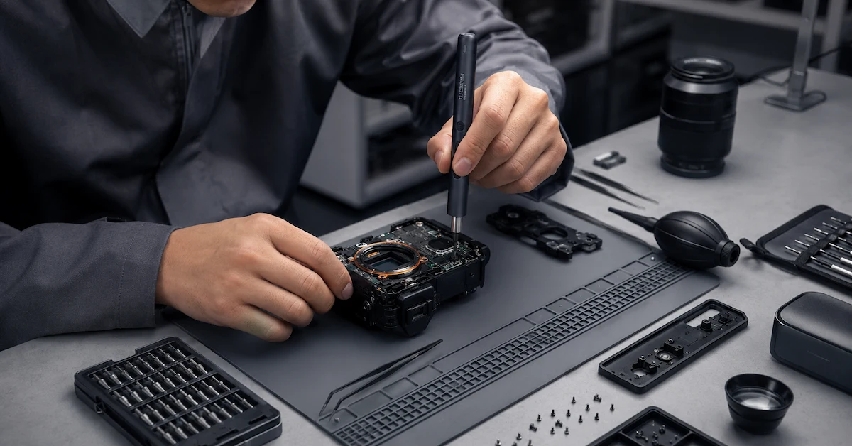 OEM electric screwdriver for camera repair work