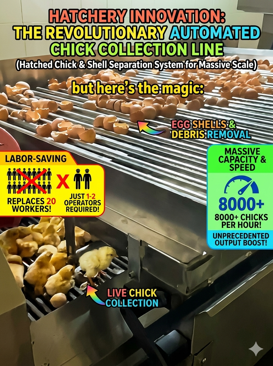 day old chick processing line
