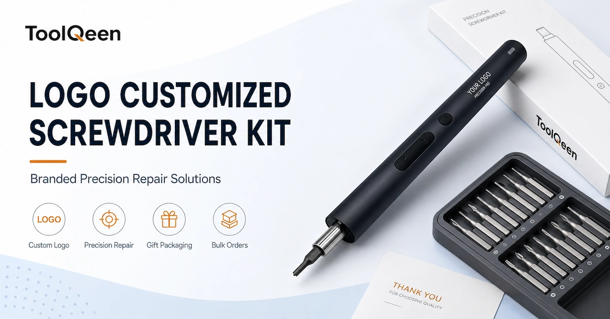 Logo customized screwdriver kit for brands