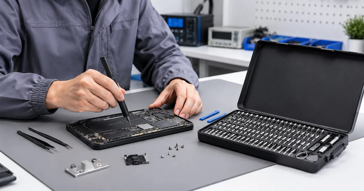 OEM electronics repair tool kit for technicians