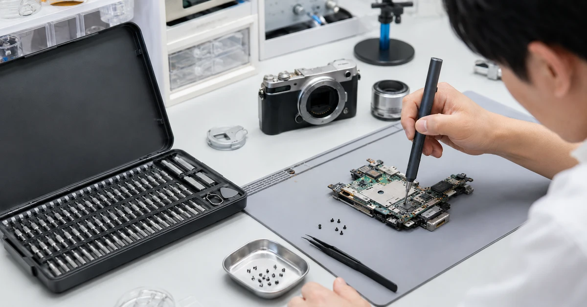 OEM electronics repair tool kit for PCB repair