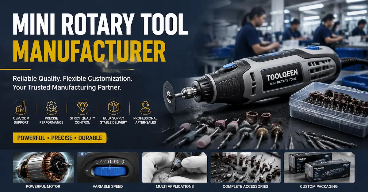 Mini rotary tool manufacturer for global brands