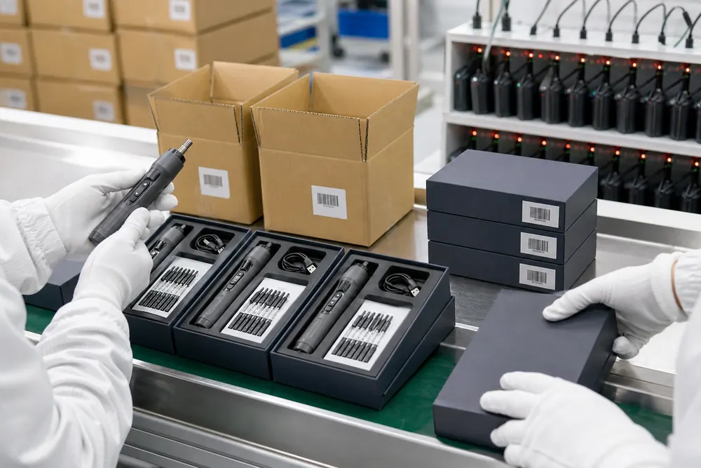 electric screwdriver kit supplier quality control