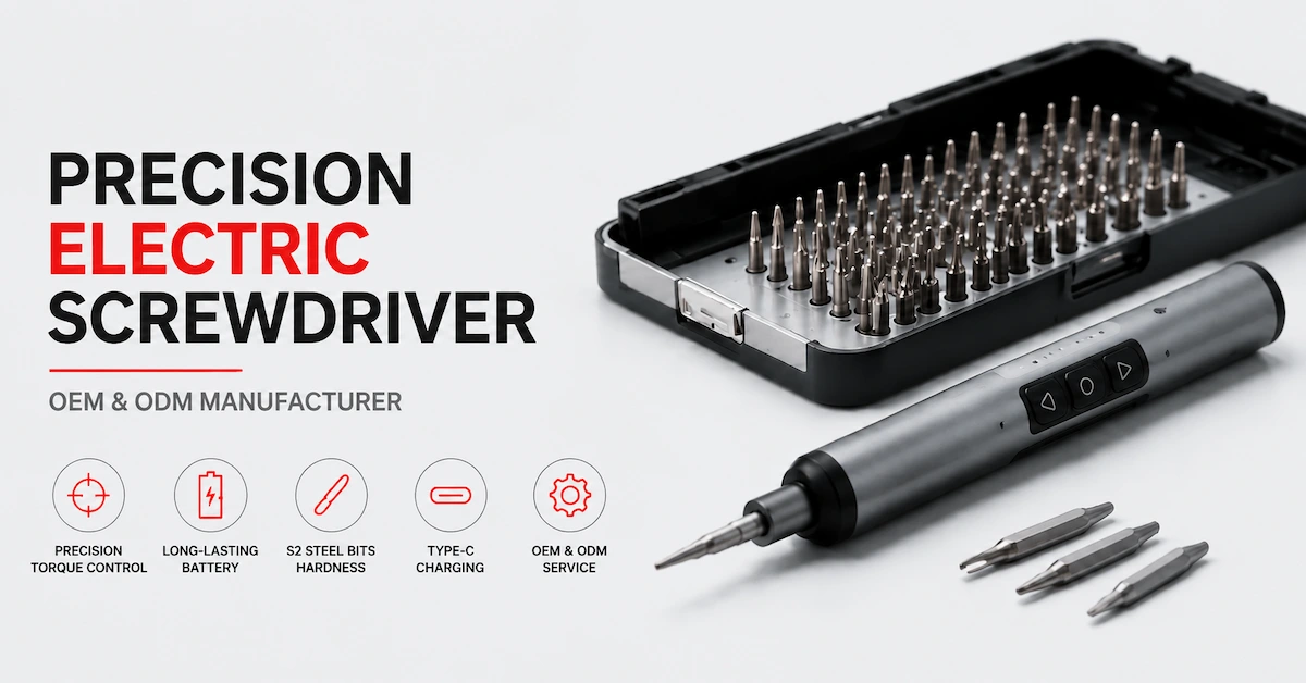 electric screwdriver manufacturer