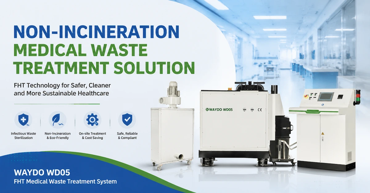 WAYDO WD05 medical waste treatment system