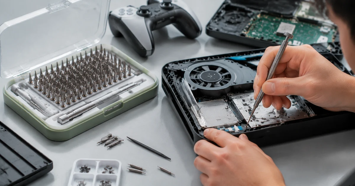 Gaming controller repair tool kit application