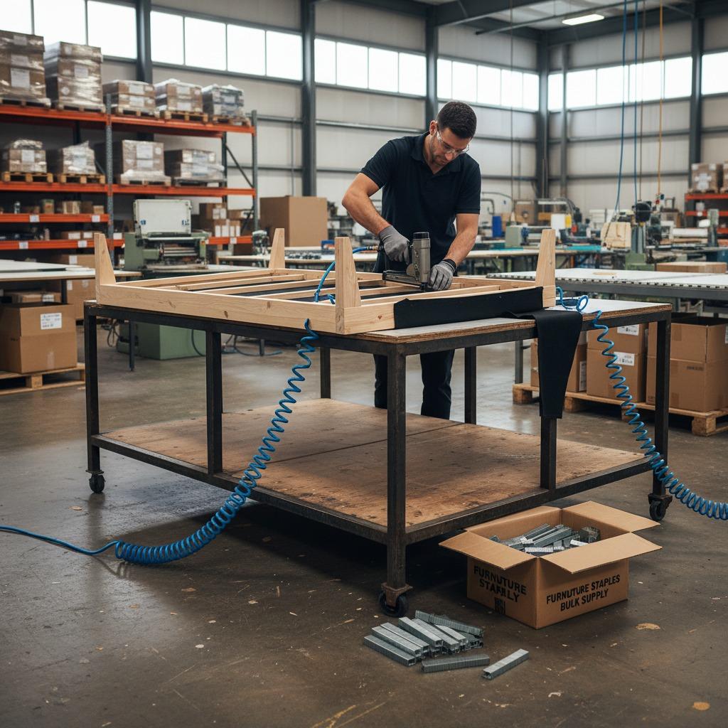 furniture staples bulk supplier, upholstery staples bulk, upholstery staples wholesale