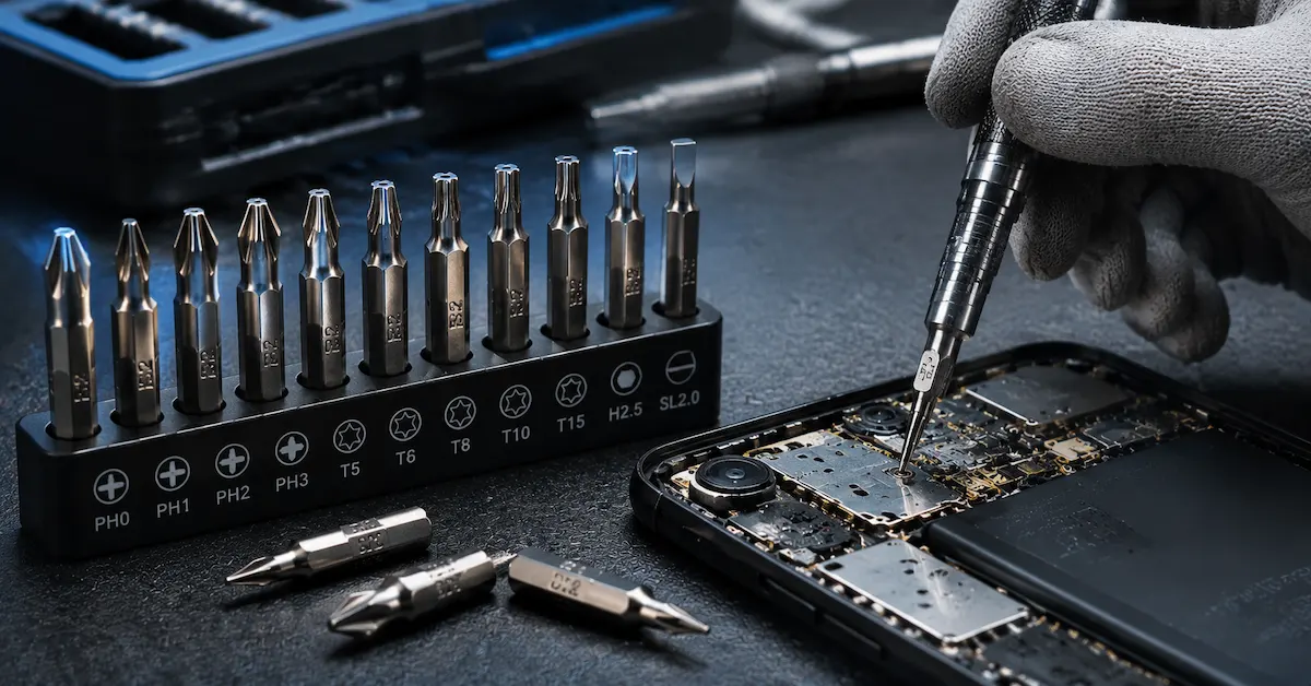 S2 steel bits for precision repair applications