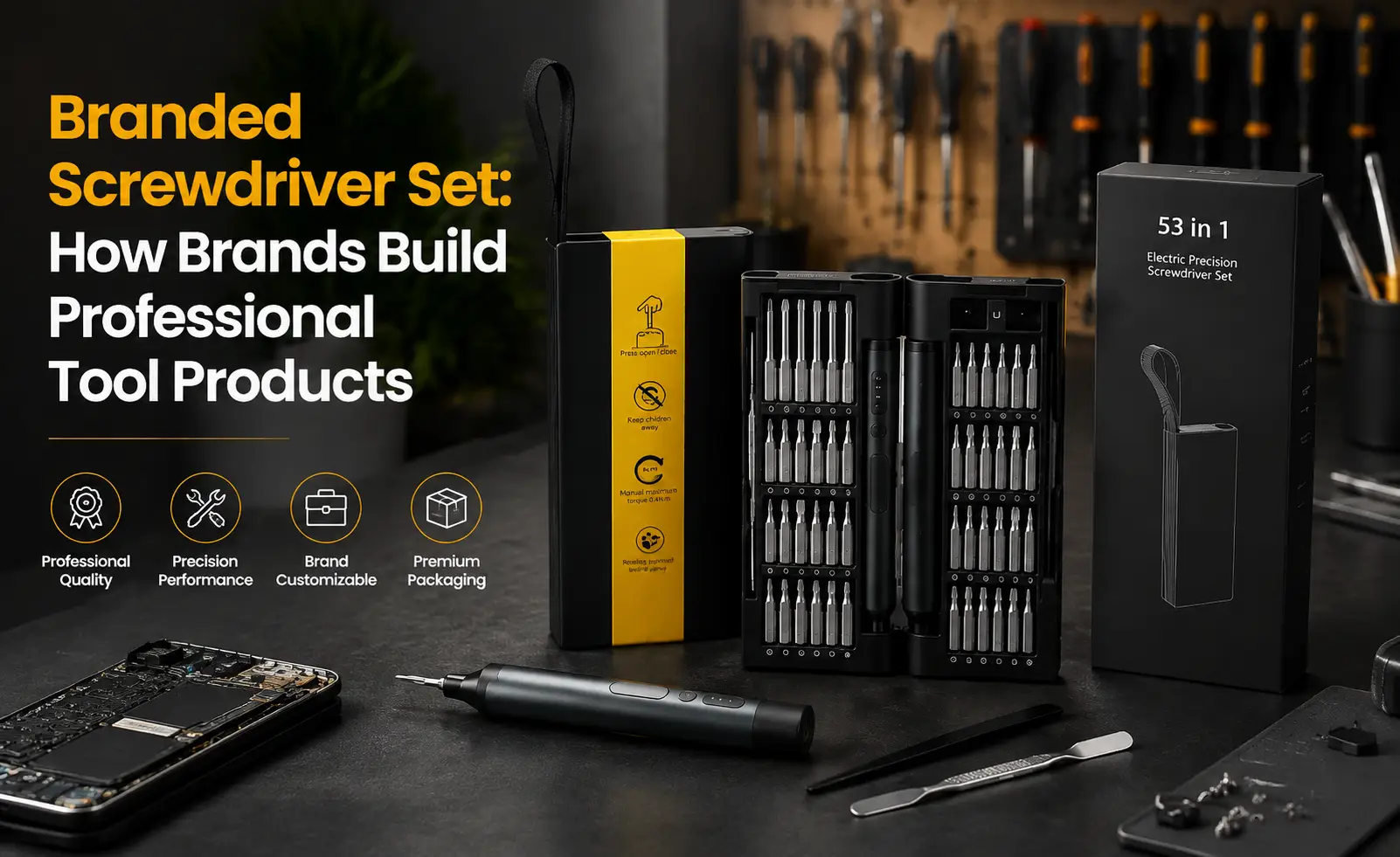 branded screwdriver set