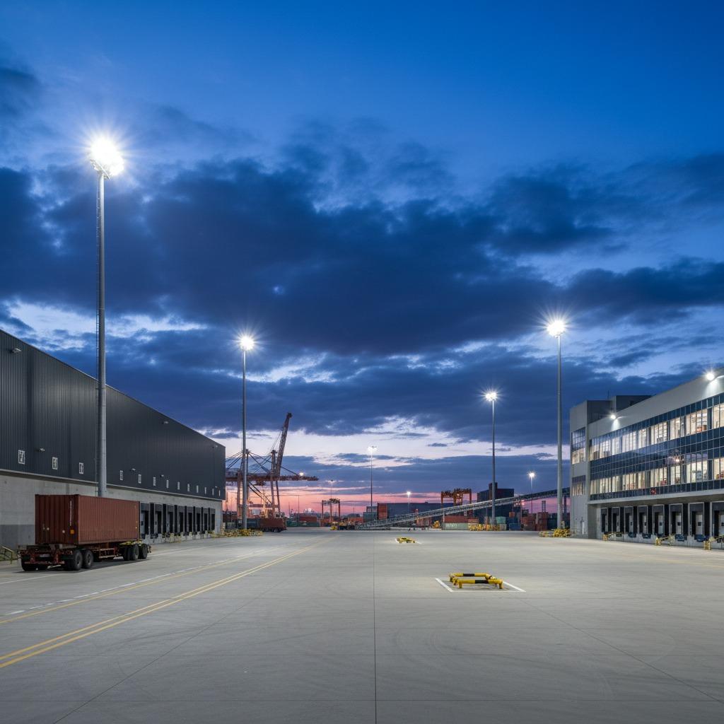 high mast LED flood light supplier, high mast LED floodlight manufacturer, high mast lighting supplier
