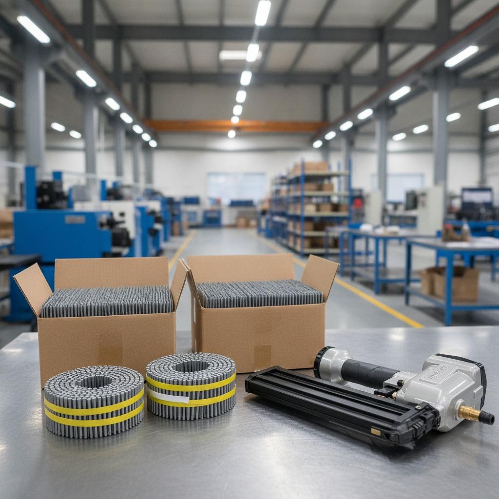 Fabricant de clous pneumatiques, fournisseur de clous pneumatiques en gros, fabricant de clous pneumatiques OEM, fournisseur de clous pneumatiques en vrac