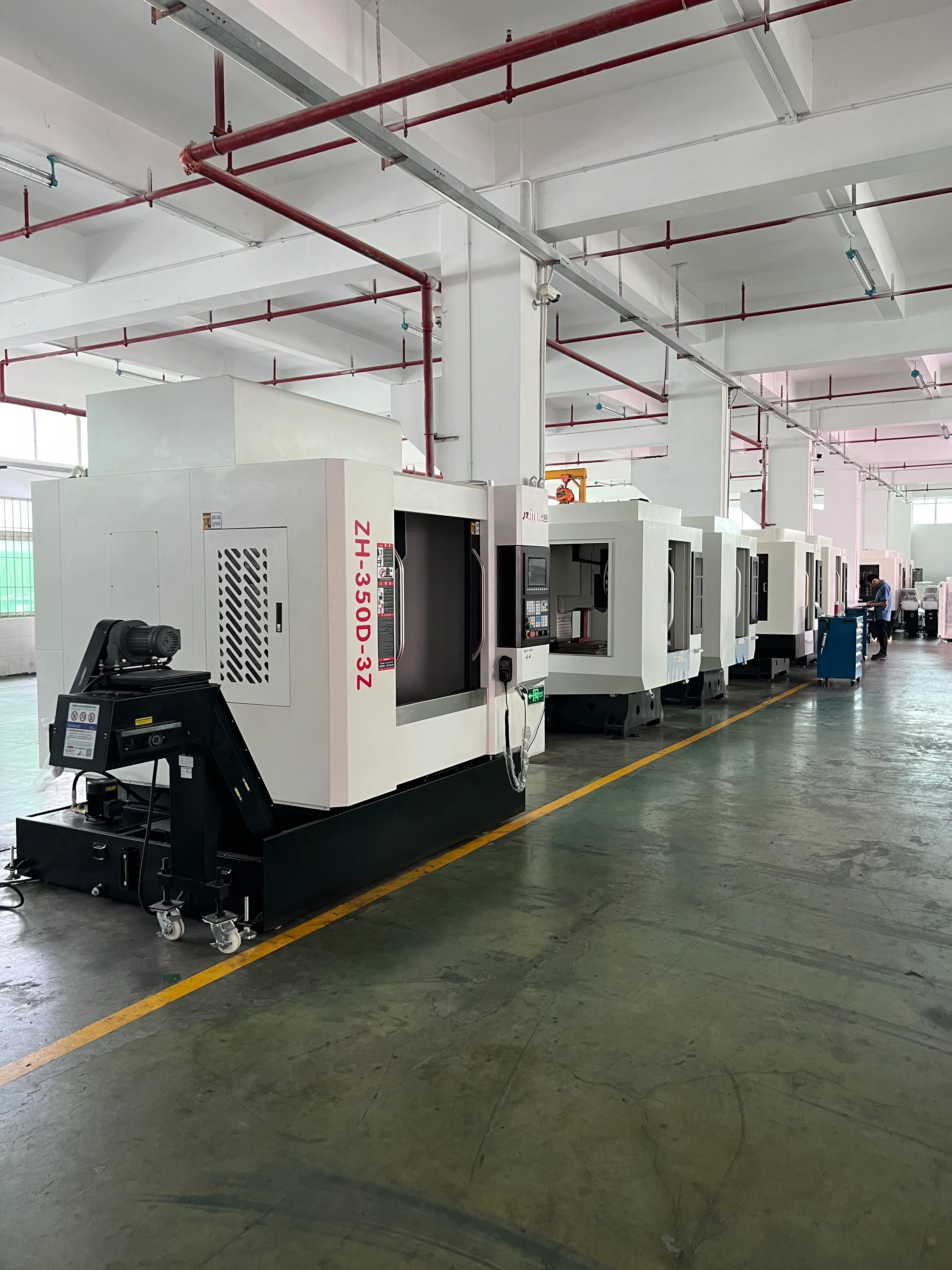 Zhihe CNC approved machine media asset for CNC production planning