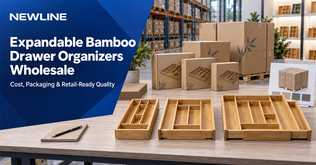 Expandable Bamboo Drawer Organizers Wholesale: Cost, Packaging and Retail-Ready Quality