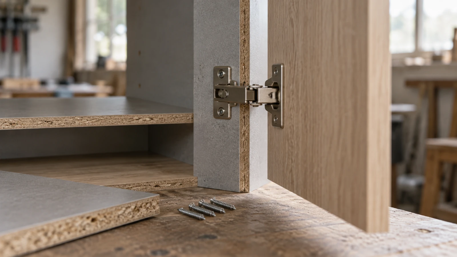 Why Chipboard Screws for Hinge Plates Work Loose | ProAirNails