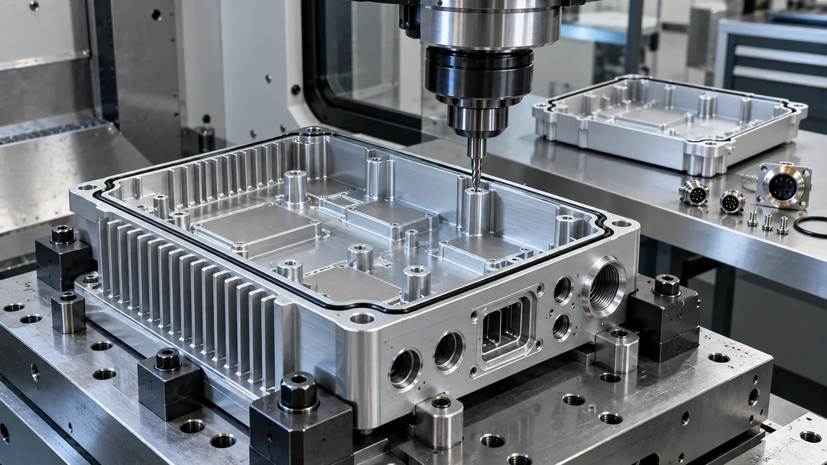 CNC machine for communication equipment parts