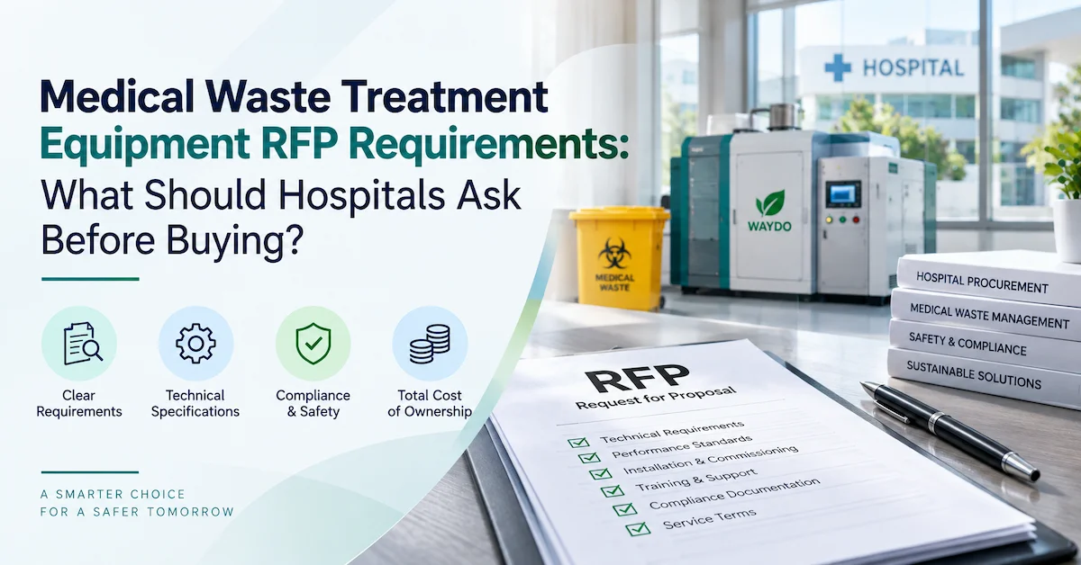 Medical waste treatment RFP requirements