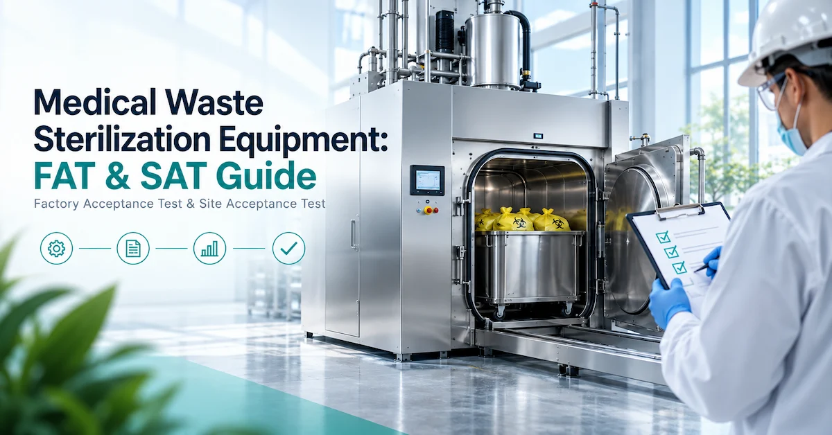 Medical waste equipment FAT SAT testing guide