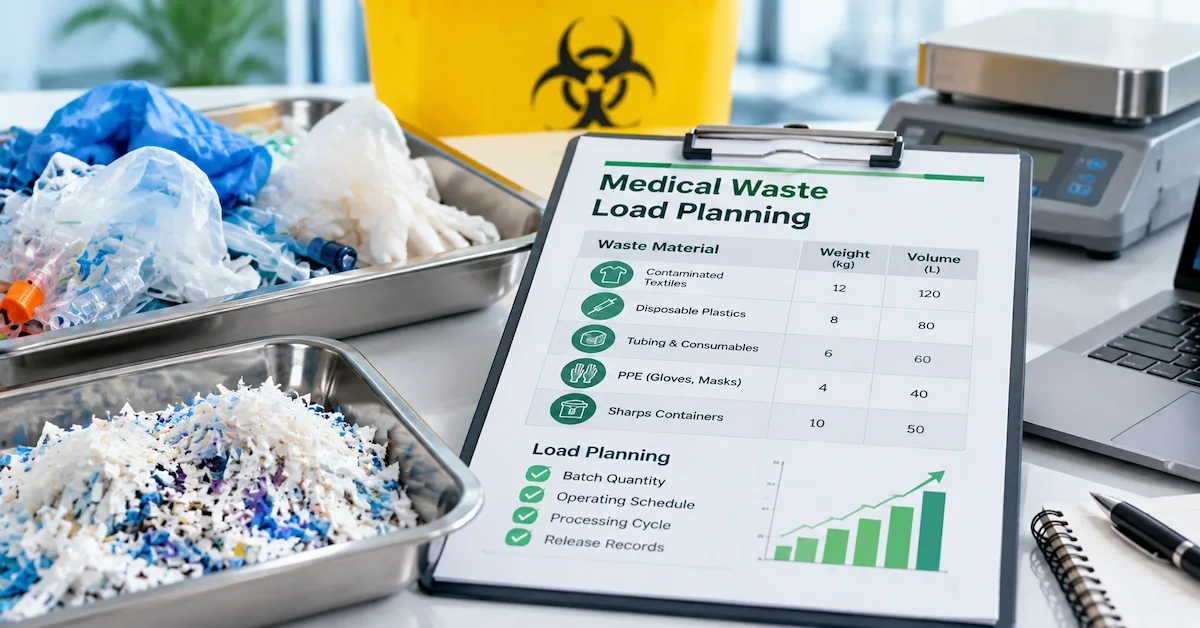 frictional heat treatment medical waste